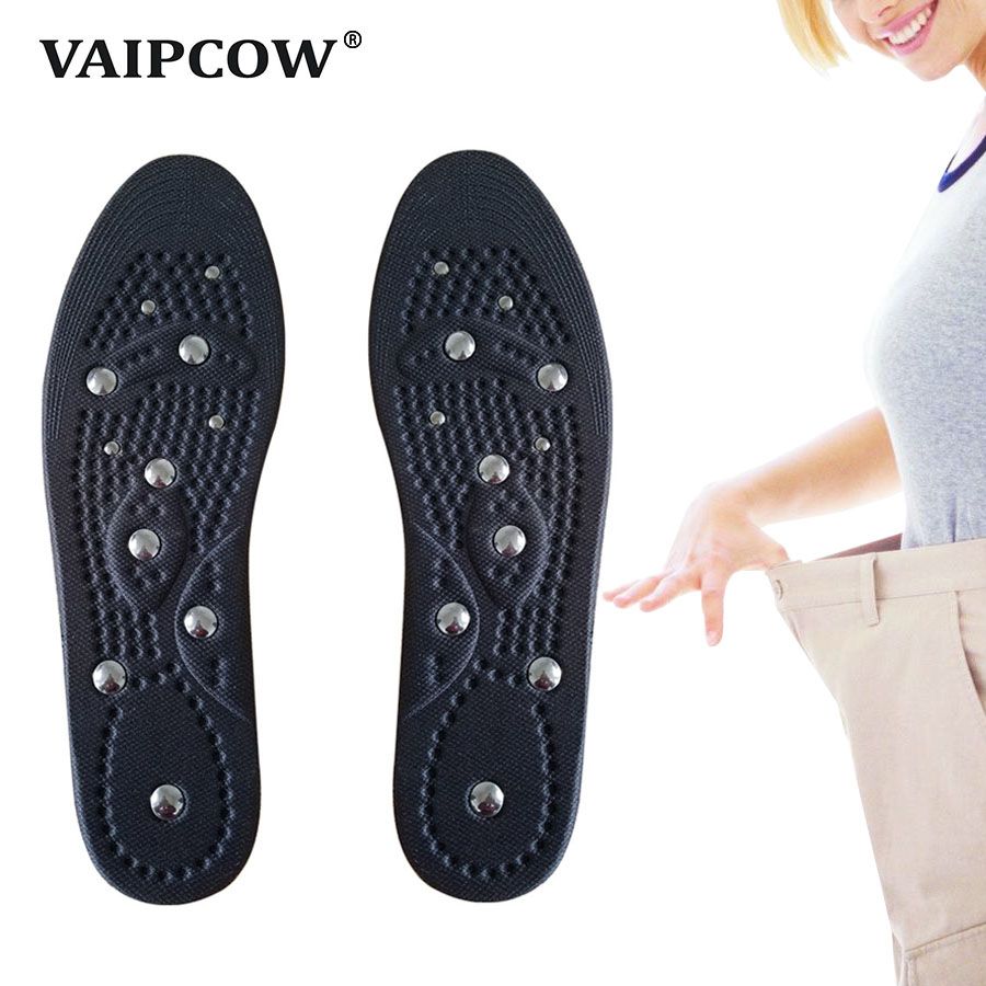 Magnetic Therapy Health Care Foot Massage Insoles Men// Women Shoe Pads