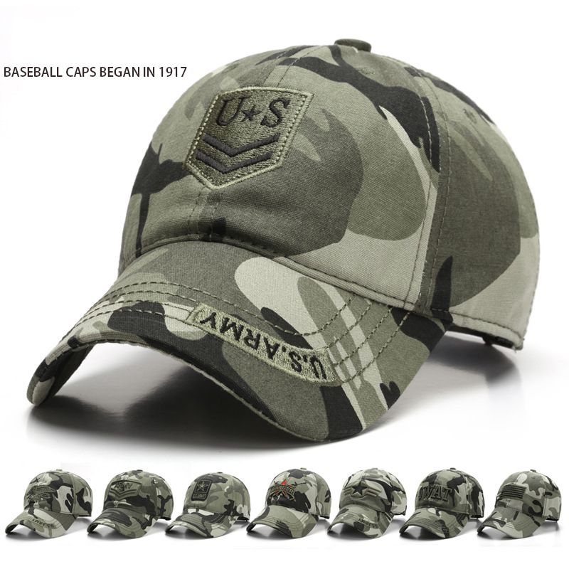 NEW Boys Kids 100 Cotton Camouflage Camo Baseball Cap Hat Green Boys' Hats