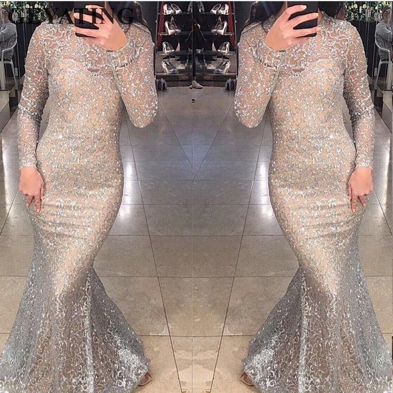 gold bodycon maxi dress