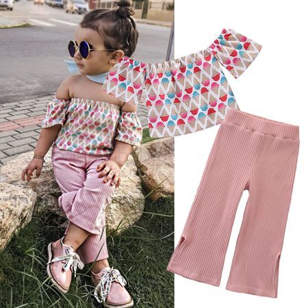 ropa para niños ropa niñas 2019 ropa de boutique niños bebé niña camisetas de helado