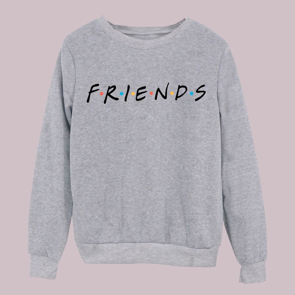 Compra Sudadera Friends Hoodies Con Letra Casual Negro Rosa Hoodie Mujer  Rojo Sportwear Poleron Mujer 2019 Harajuku Oversized Hoodie Barato |  Entrega Rápida Y Calidad | Es.Dhgate
