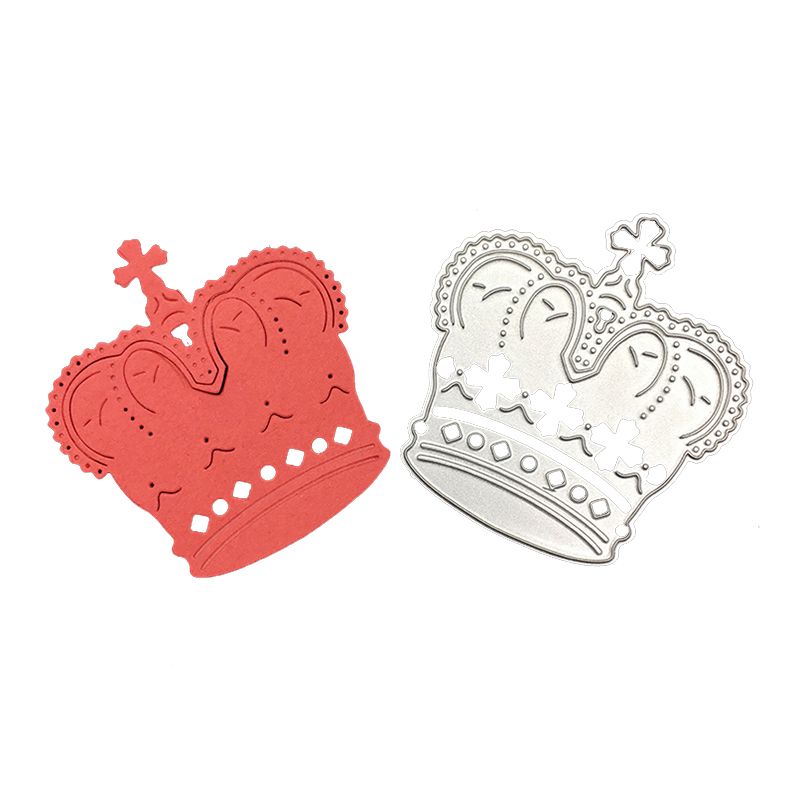 Satin Al Metal El Kesme Kesim Die Kalip Kral Tac Scrapbook Kagit