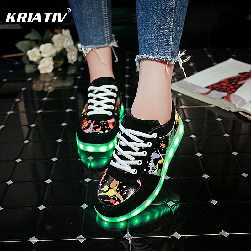 Zapatillas KriatIV LED USB Niños Iluminar Zapatos NIÑA ZAPATOS INFANTIL TENIS SIMULACIÓN Simulación Slippers Do Con Luces Sabientos Luminosas Y190525 De 26,33 € | DHgate