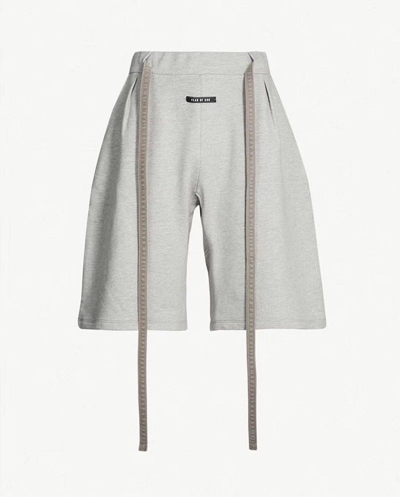 shorts with long drawstrings