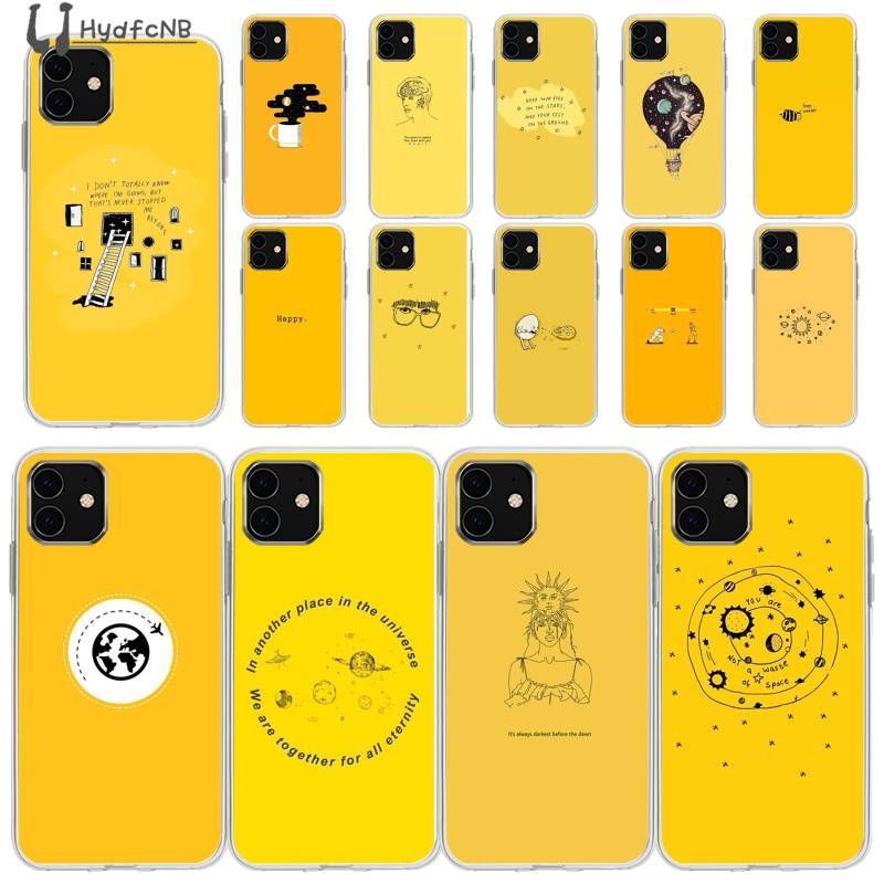 Yellow Aesthetic Art Pretty Soft Silicone Phone Case Cover For Iphone 11 Pro Xs Max 8 7 6 6s Plus X 5 5s Se Xr Cover Wholesale Yellow Aesthetic Art Pretty Soft Silicone Phone Case Cover For Iphone 11 Pro Xs Max 8 7 6 6s Plus X 5 5s Se Xr Cover Wholesale