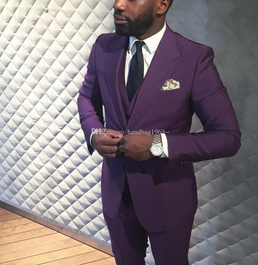 purple suits for weddings