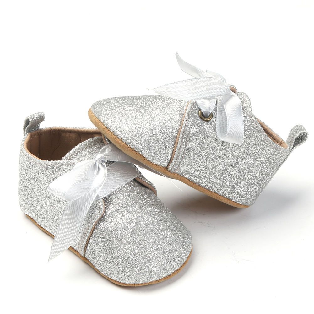 baby glitter trainers