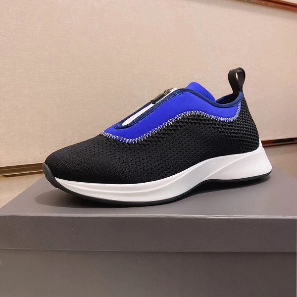 Navy Blue B25 Sneakers Men Shoes New Mesh Low Top Technical Trainers ...