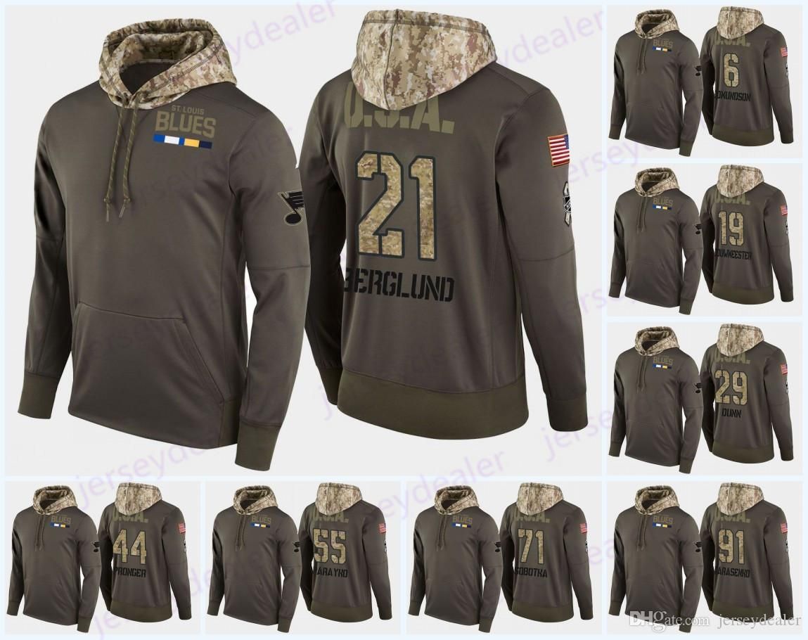 st louis blues military jersey