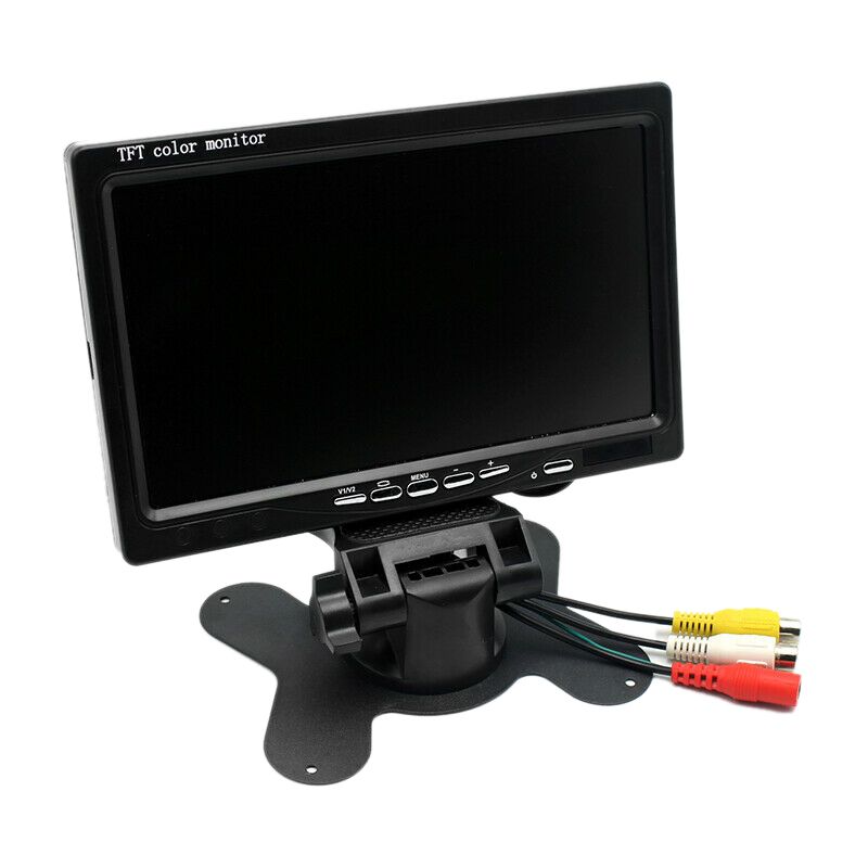 2020 12V 24V 7 Inch TFT LCD Color HD Monitor For Car CCTV Reverse Rear