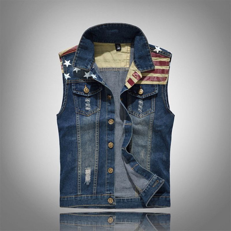 Gilet in Jean con Cappuccio Donna Giubbotto Giacca Jean Senza Maniche Casual Denim Retro Panciotto
