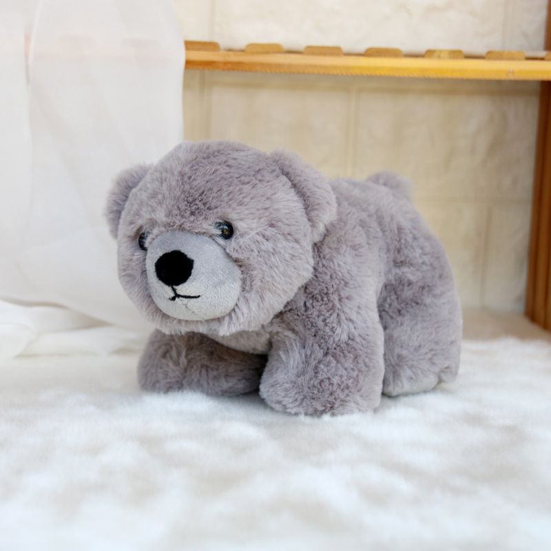 small grey teddy bear