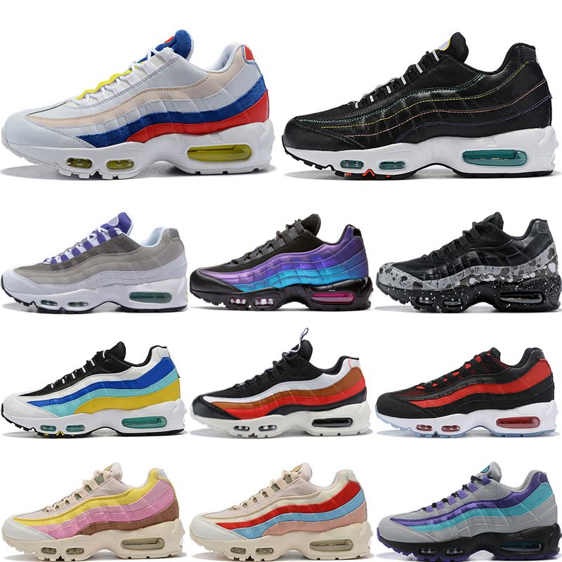 Ligadura Cíclope alquiler nike air max 95 shoes Clásico Nuevo Color Hombres Mujeres Zapatos para  correr Laser Fuchsia Plant