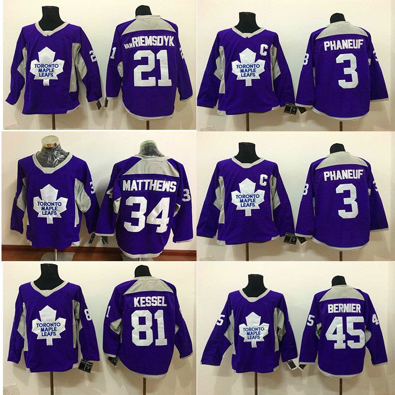 toronto maple leafs purple jersey