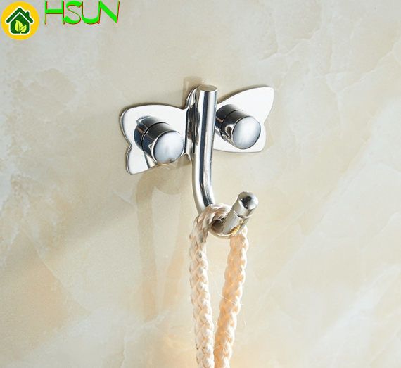 2019 Unique Small Butterfly Wall Hook Curtain Tie Backs Coat Hooks Decorative Clothes Hangers Hat Hangers Kitchen Hooks From Mqj66 3 38