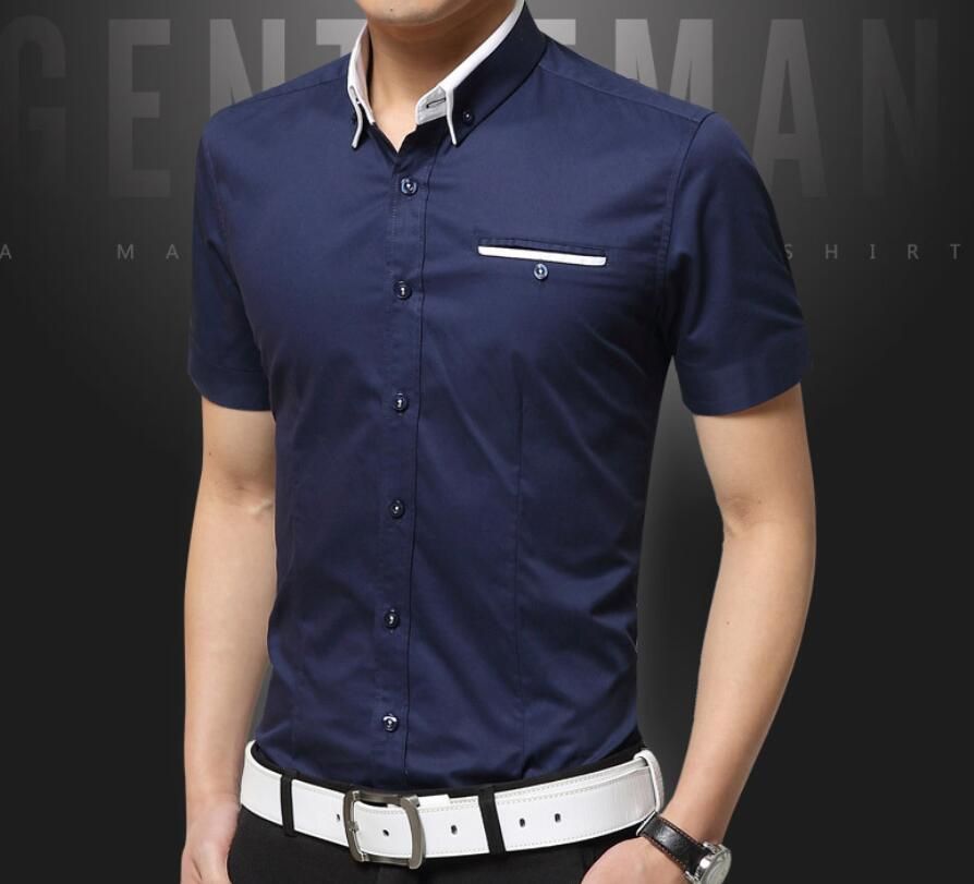 Black and blue designer shirt Clearance