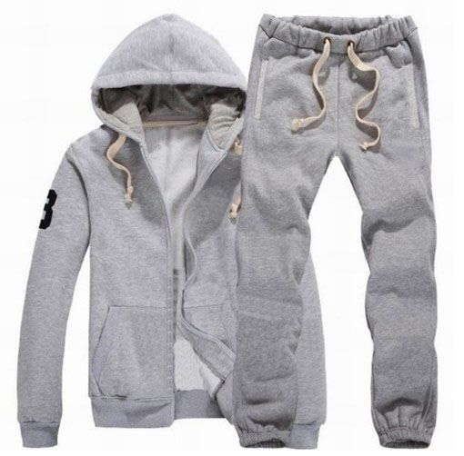 navy blue polo jogging suit