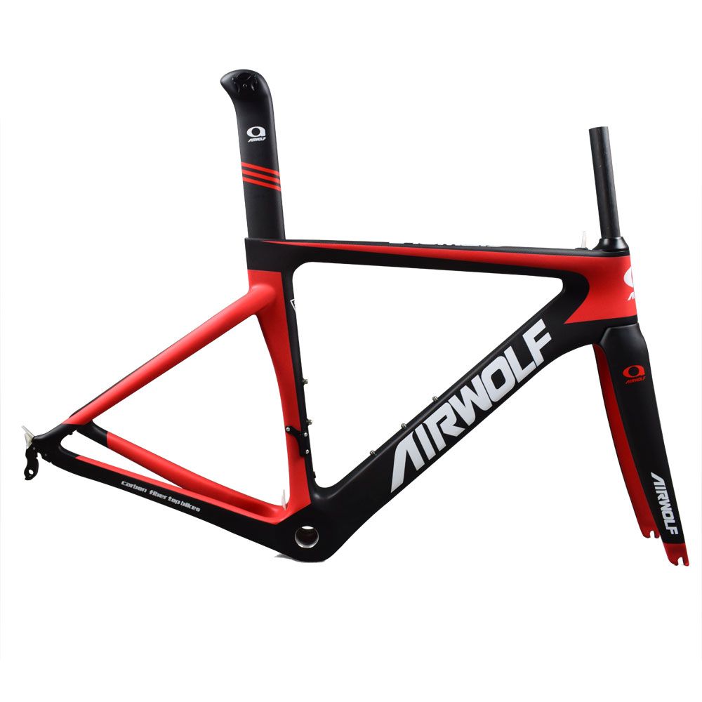Airwolf 700C 3K Mechanial DI2 Telaio Della Strada Del Carbonio 48/51/54 /  56cm V Brake Bike Bike Frame FAI DA TE Bike Bike Bike Cornice In Carbonio  Da Airwolf_factory_bike, 333,77 € | It.Dhgate.Com