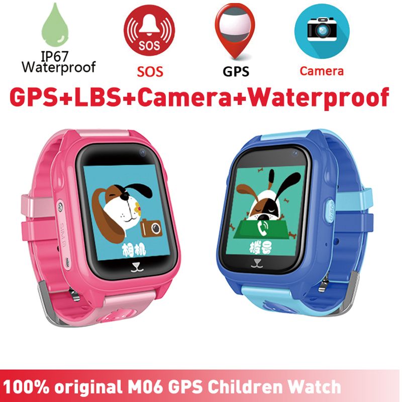 M06 IP67 Impermeable Para Niños GPS Natación Reloj Inteligente Reloj Para  Niños SOS Localización De Llamadas Dispositivo Rastreador Monitor Anti  Perdida Seguro PK DF25 Por Szmp4, 37,91 € | Es.Dhgate.Com