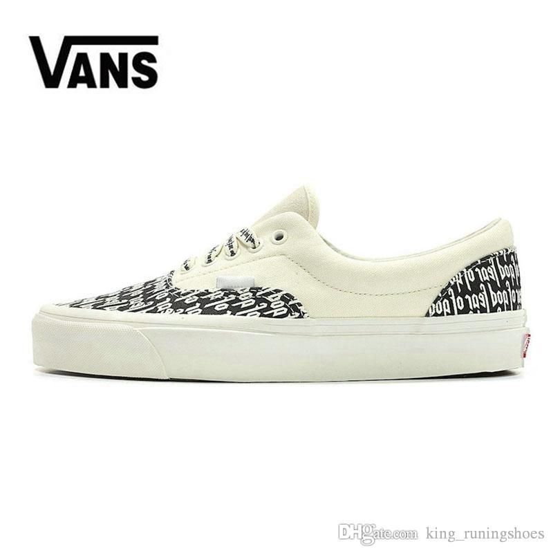 Brand Van Fear Of OFF THE WALL Old Skool For Men Women Kids Canvas Sneakers YACHT CLUB MARSHMALLOW Boys Skate Casual Shoes From King_runingshoes, $61.24 | DHgate.Com