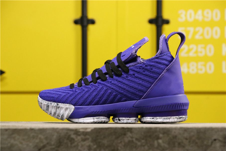 lebron 16 purple and yellow