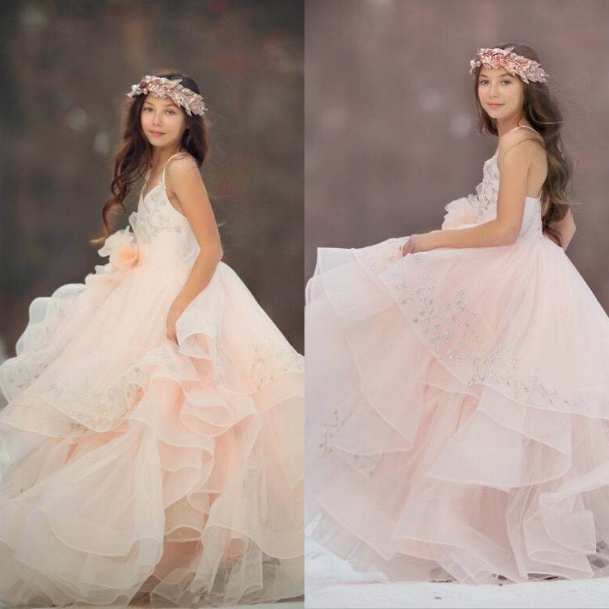 little girls flower dresses