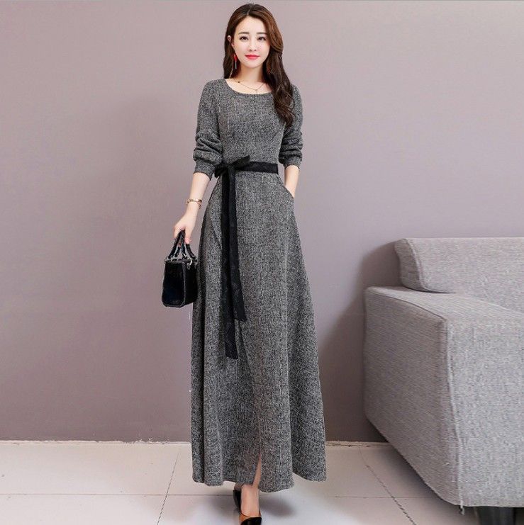 mid calf dresses with sleeves