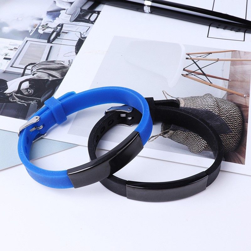 Trendy Mens Bracelets Jewelry Various Colors Silicone Couple Bracelet