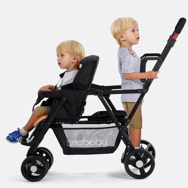 stroller with toddler stand