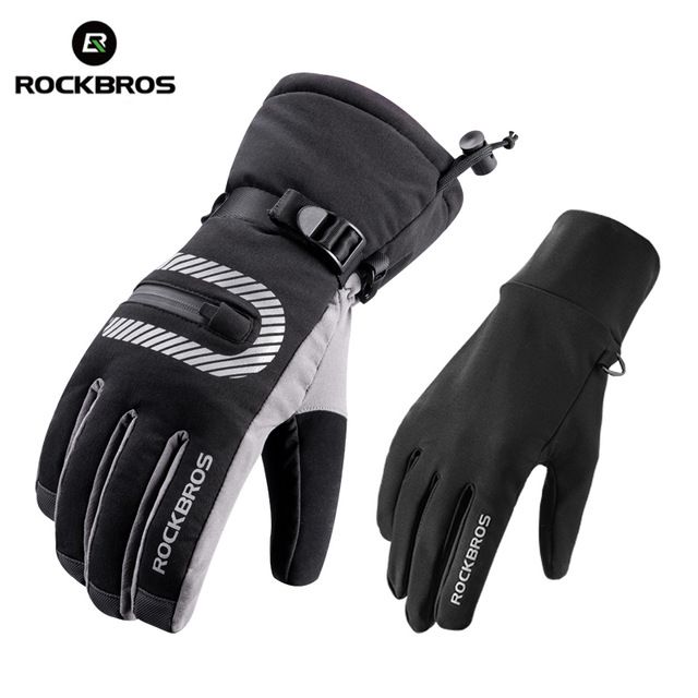 double layer ski gloves