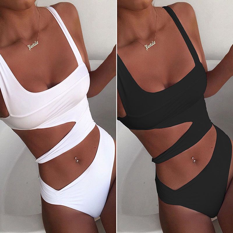 best black one piece swimsuit 2019