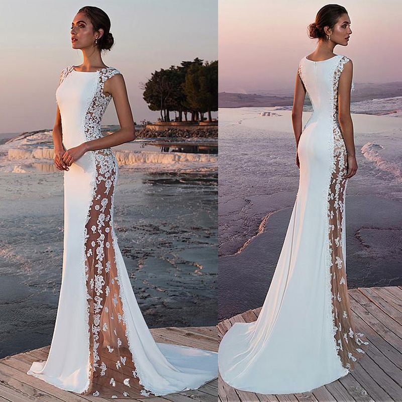 vestido simples de noiva para casamento civil