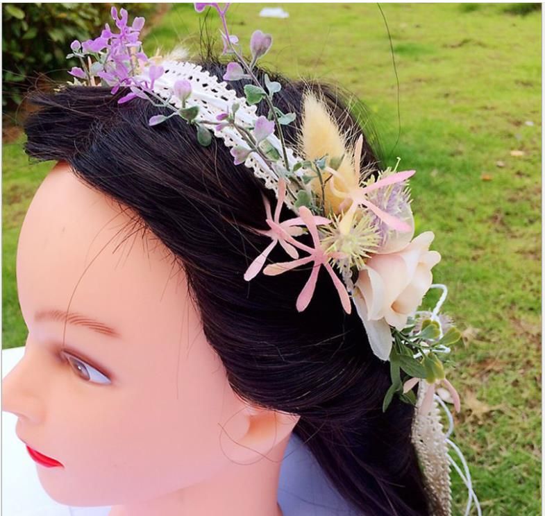 head flower tiara