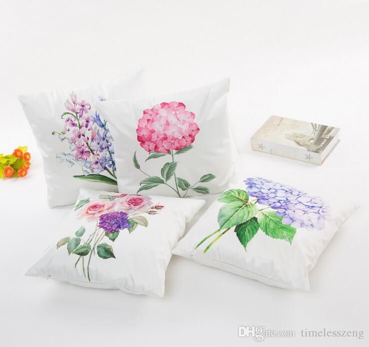 Featured image of post Flower Pillow Cover Painting Design / I&#039;m kinda picky when it comes to pillow covers and their openings.