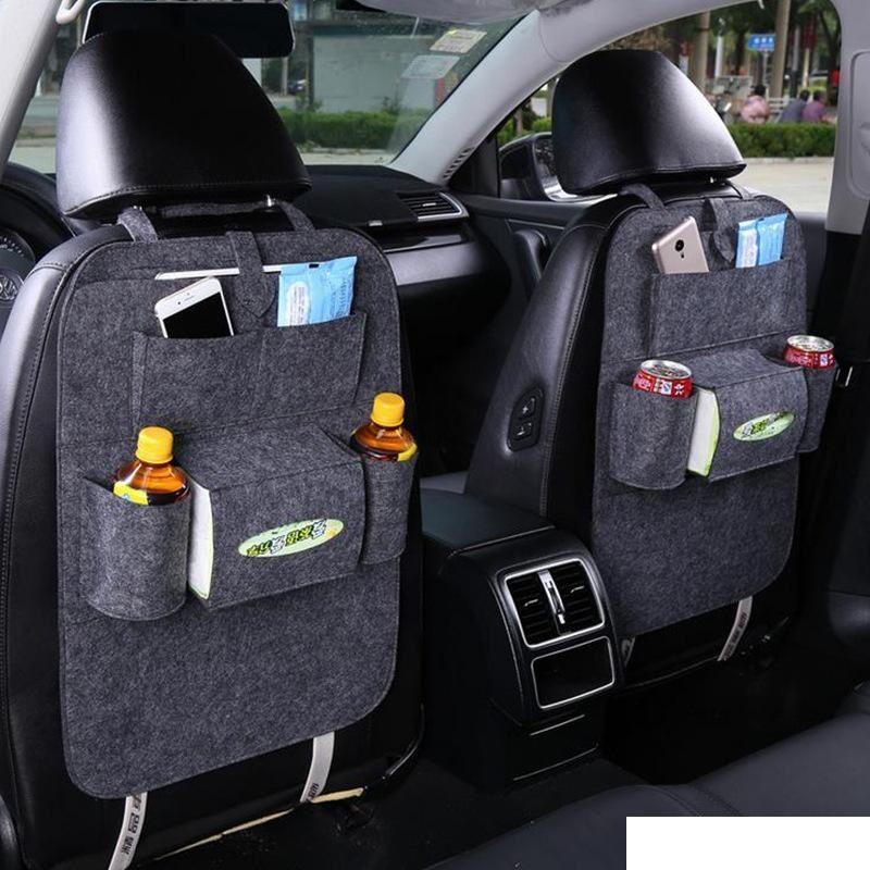 Auto Car Back Seat Organizer Holder Multi-Pocket Travel Storage Bag Hanger