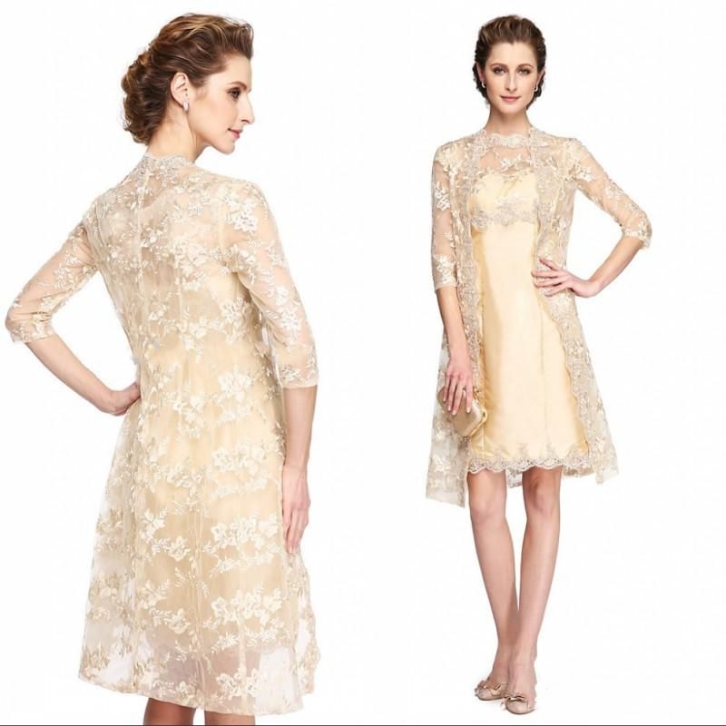 short dress with coat