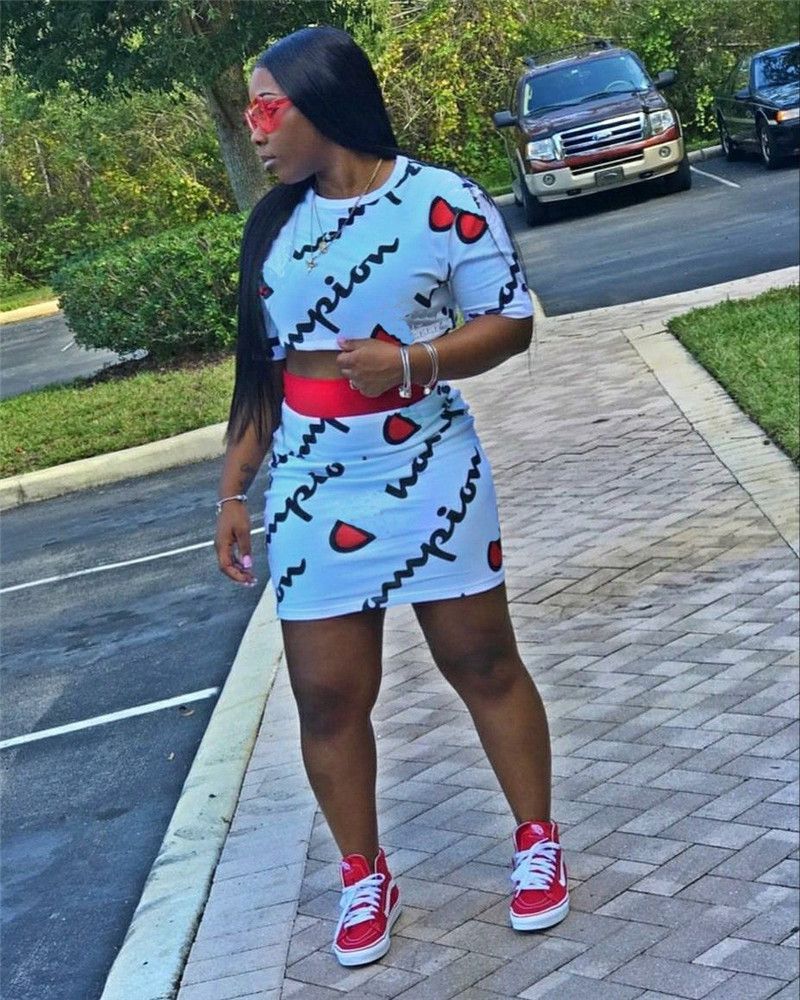 champion skirt outfit