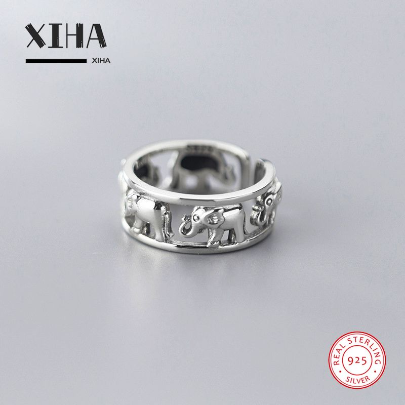 Satin Al Kadinlarin Ve Kiz Erkek Bayan Kisisellestirilmis Ainimal Fil Basparmak Halkalar Icin Vintage 925 Gumus Ayarlanabilir Yuzuk Tl188 07 Tr Dhgate Com