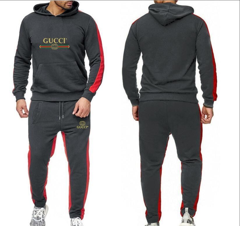 Tentáculo Contagioso Fuerza 0 GUCCI nuevos ropa deportiva de los hombres s de felpa dos piezas de la  demanda