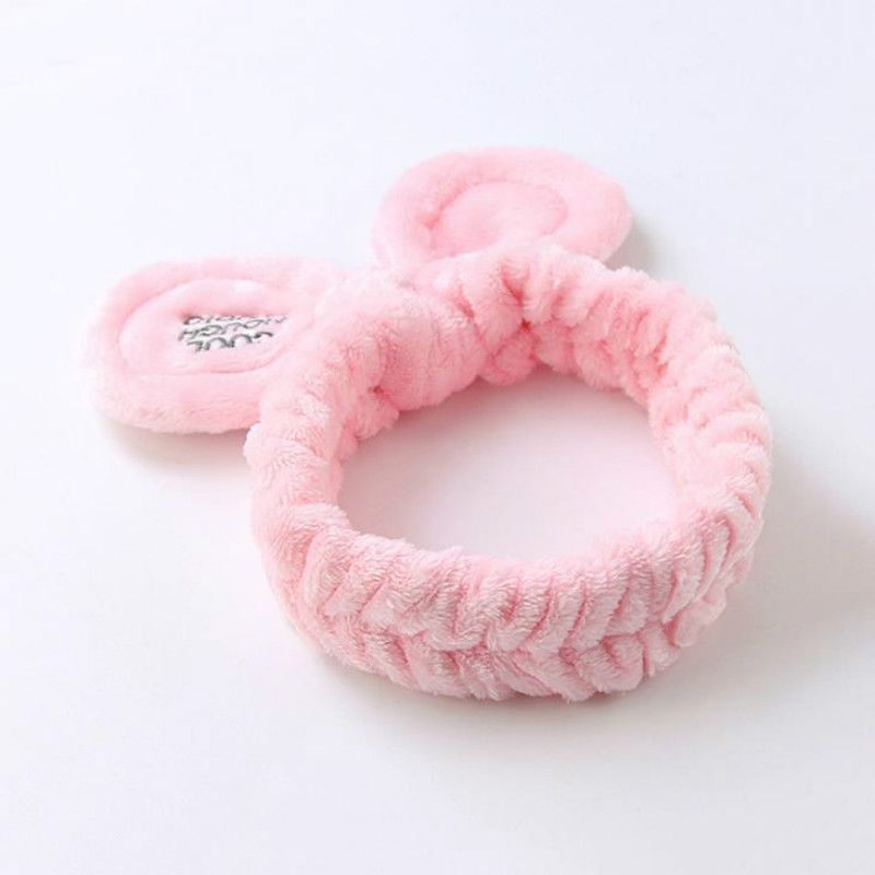 2018 New Fashion Women Cute Big Ears Comfortable Wash Face Bathe