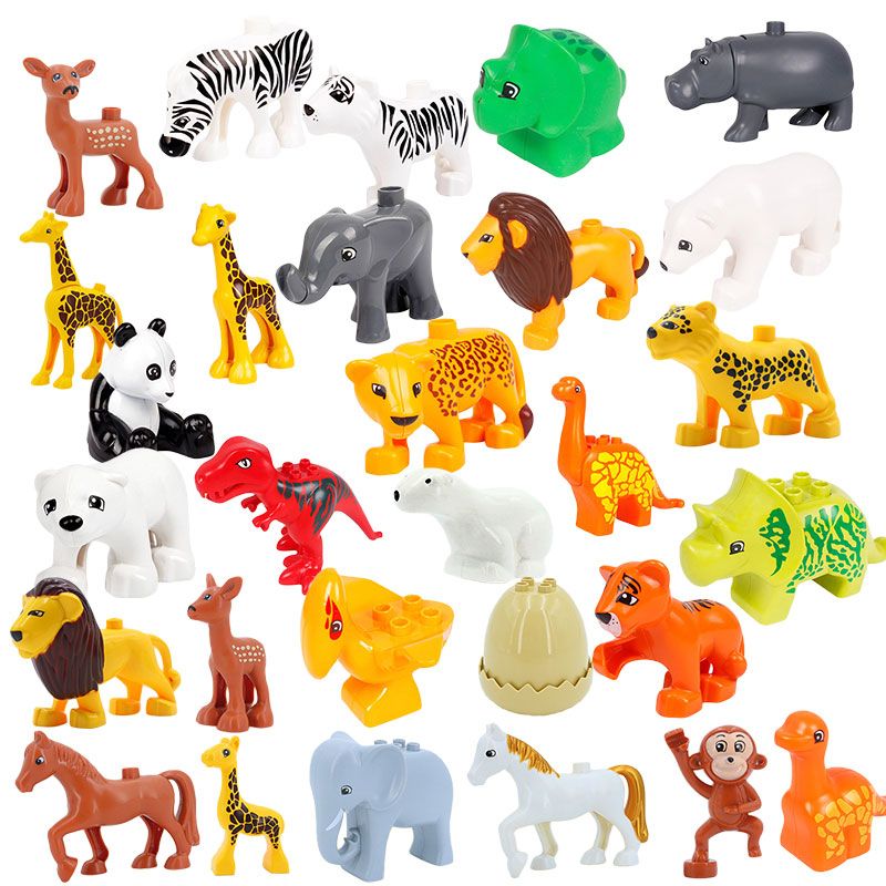duplo animal blocks