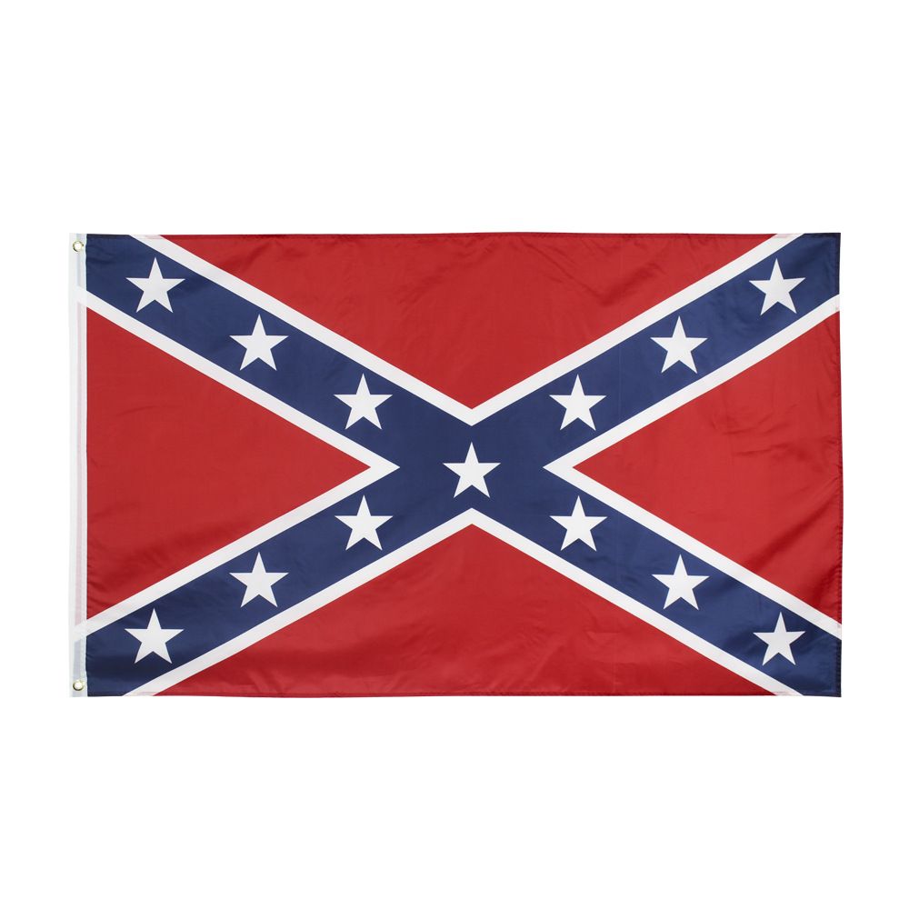 2021 Confederate Flag US Battle Southern Flag 150*90cm Polyester National Flags Two Sides