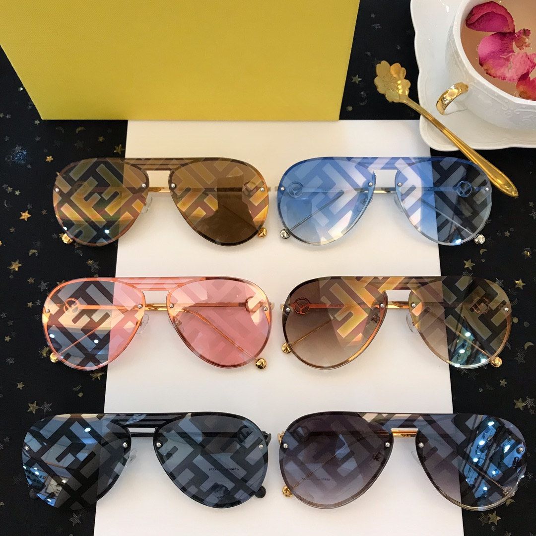 fendi print glasses