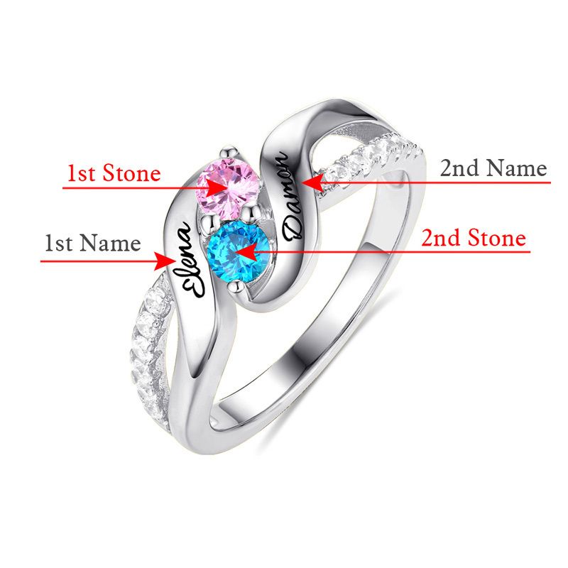 personalized promise rings for her