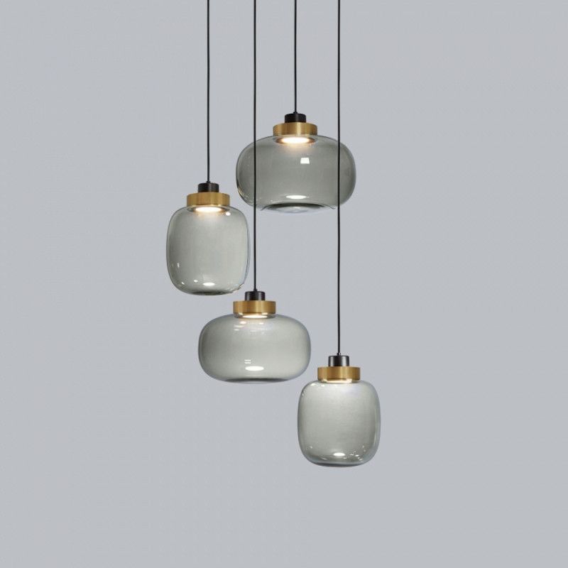 contemporary glass lighting