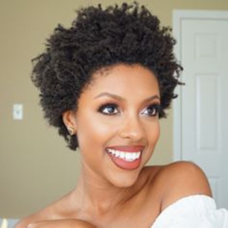 Short Human Hair Wigs For Black Women Jerry Curl Human Hair Wigs