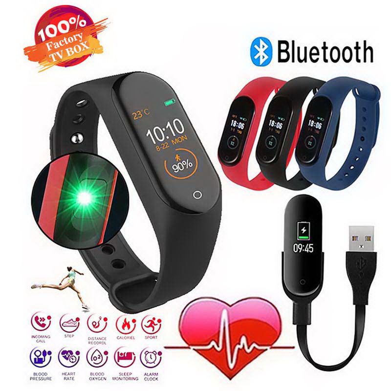 Relógio inteligente m4 frequencia cardiáca pressão arterial Clearance