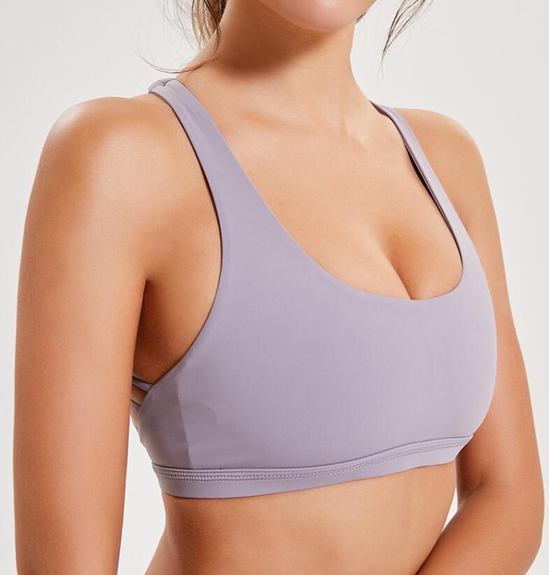wireless push up sports bra
