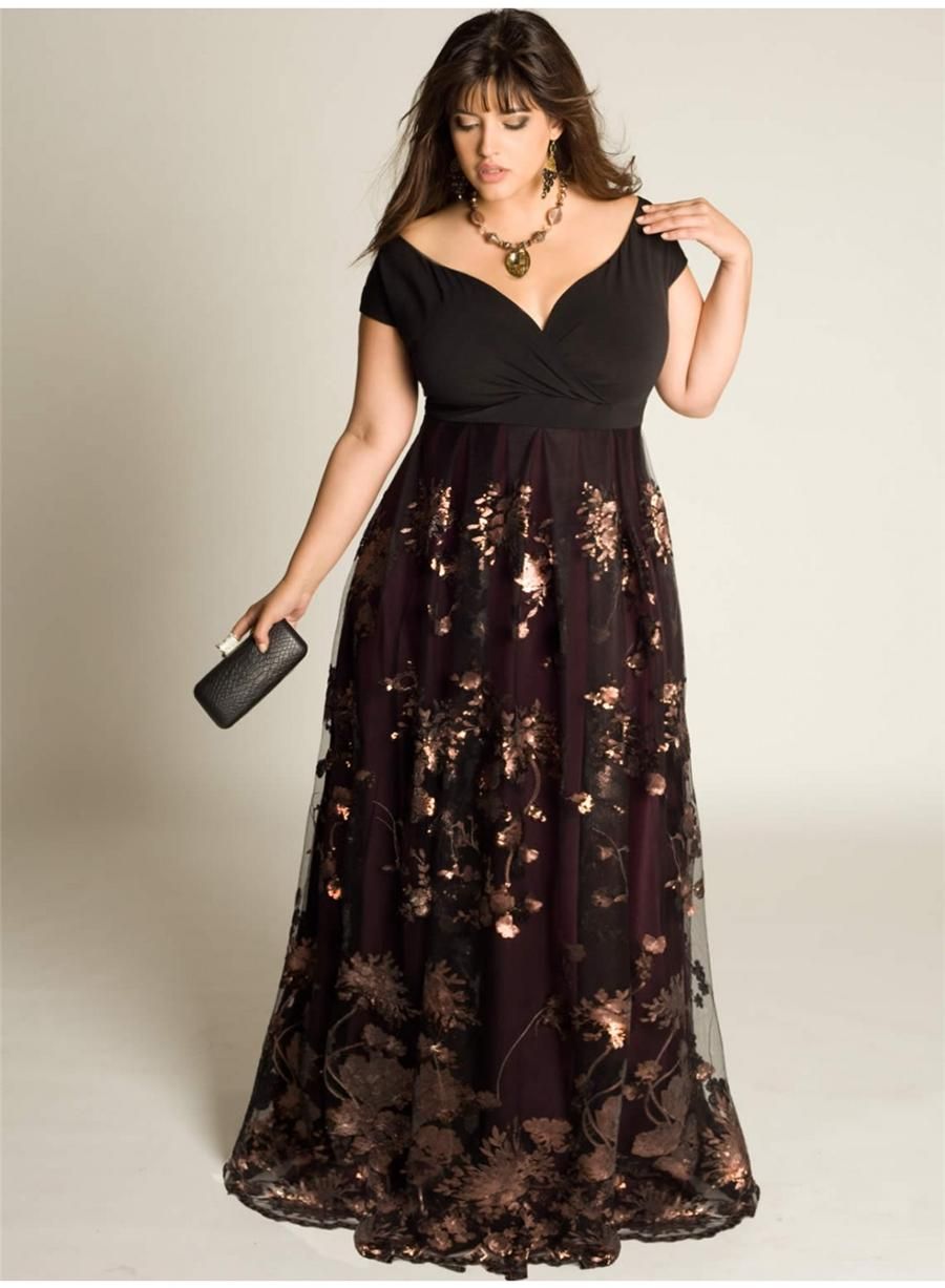 plus size elegant dresses