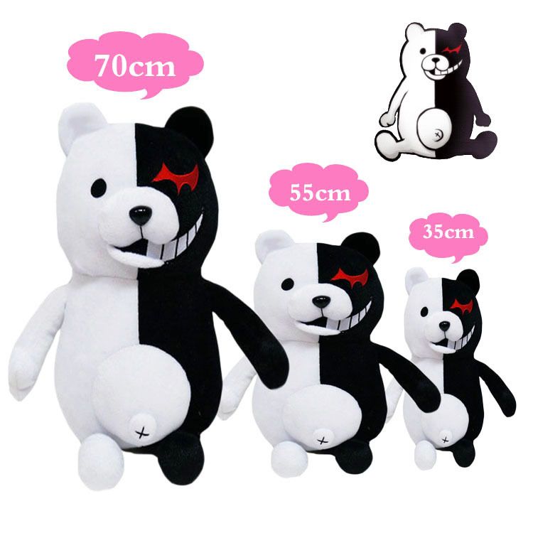 Immagini In Bianco E Nero Di Natale.Acquista 2019 Creativo In Bianco E Nero Di Peluche Orso Giocattolo Cartone Animato Bambole Polvere Bianco Coniglio Peluche Regalo Di Natale Scherza Giocattoli A 4 57 Dal Jinjin321 Dhgate Com